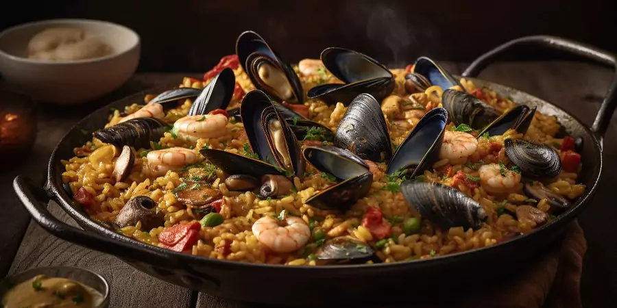 Leer hoe je een smakelijke paella kunt maken, typisch voor Spanje
